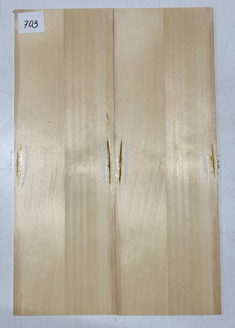 Tapa de guitarra clásica de abeto alemán #503
