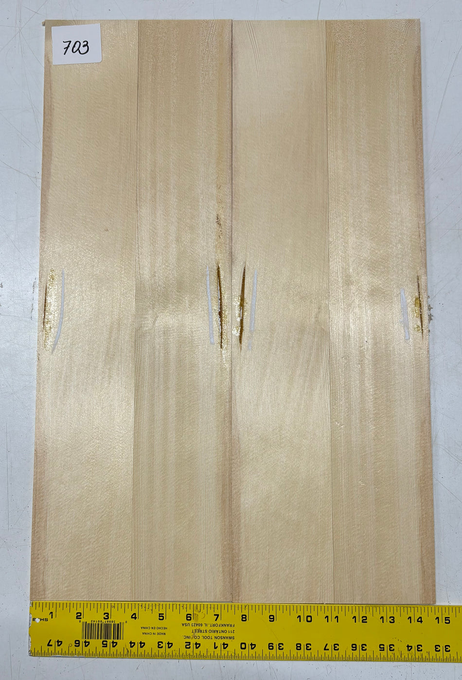 Tapa de guitarra clásica de abeto alemán #503
