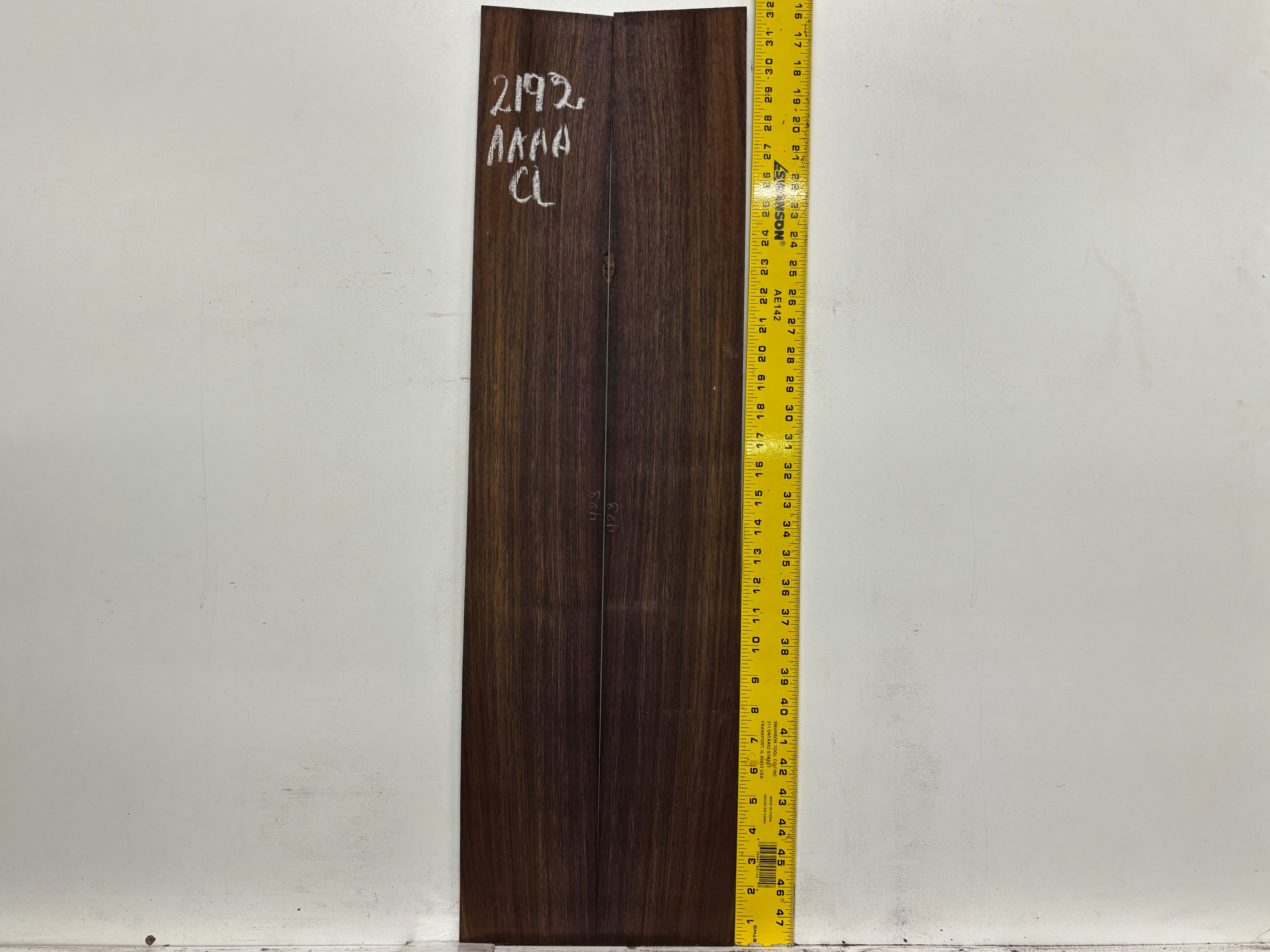 East Indian Rosewood Classical AAAA Grade Guitar Back & Side Set #2192 - Exotic Wood Zone