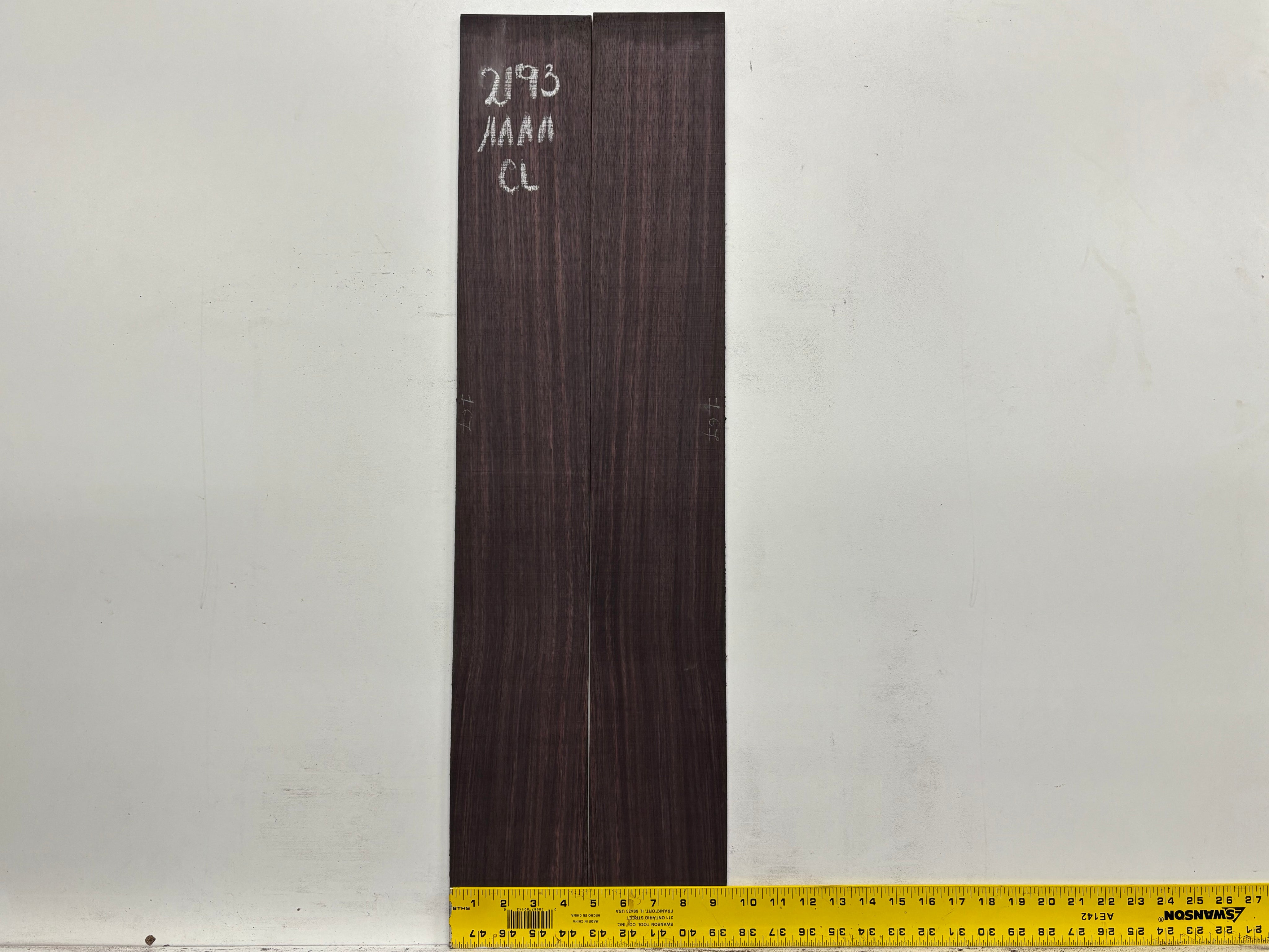 East Indian Rosewood Classical AAAA Grade Guitar Back & Side Set #2193 - Exotic Wood Zone