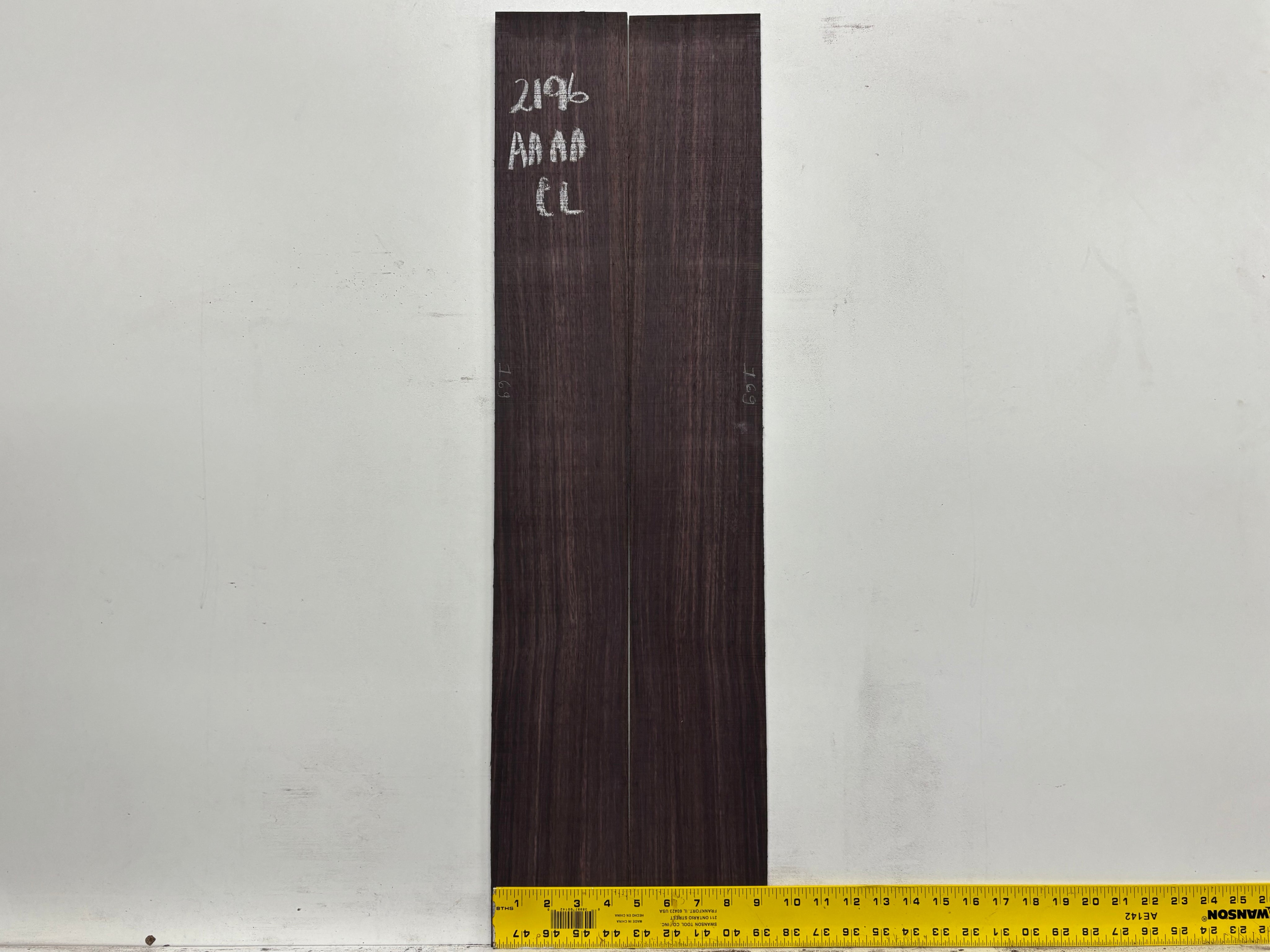 East Indian Rosewood Classical AAAA Grade Guitar Back & Side Set #2196 - Exotic Wood Zone
