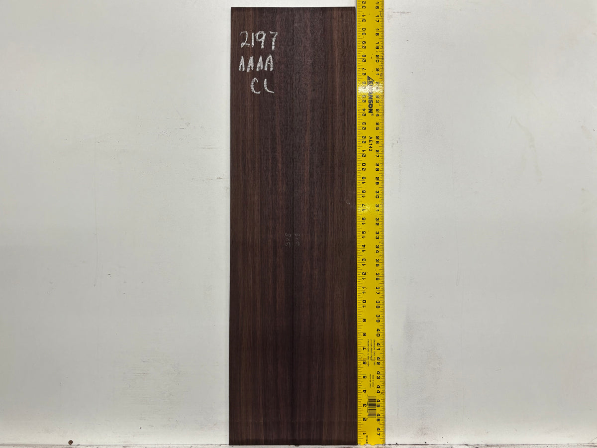 East Indian Rosewood Classical AAAA Grade Guitar Back & Side Set #2197 - Exotic Wood Zone
