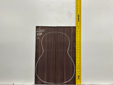 East Indian Rosewood Classical AAAA Grade Guitar Back & Side Set #2200 - Exotic Wood Zone