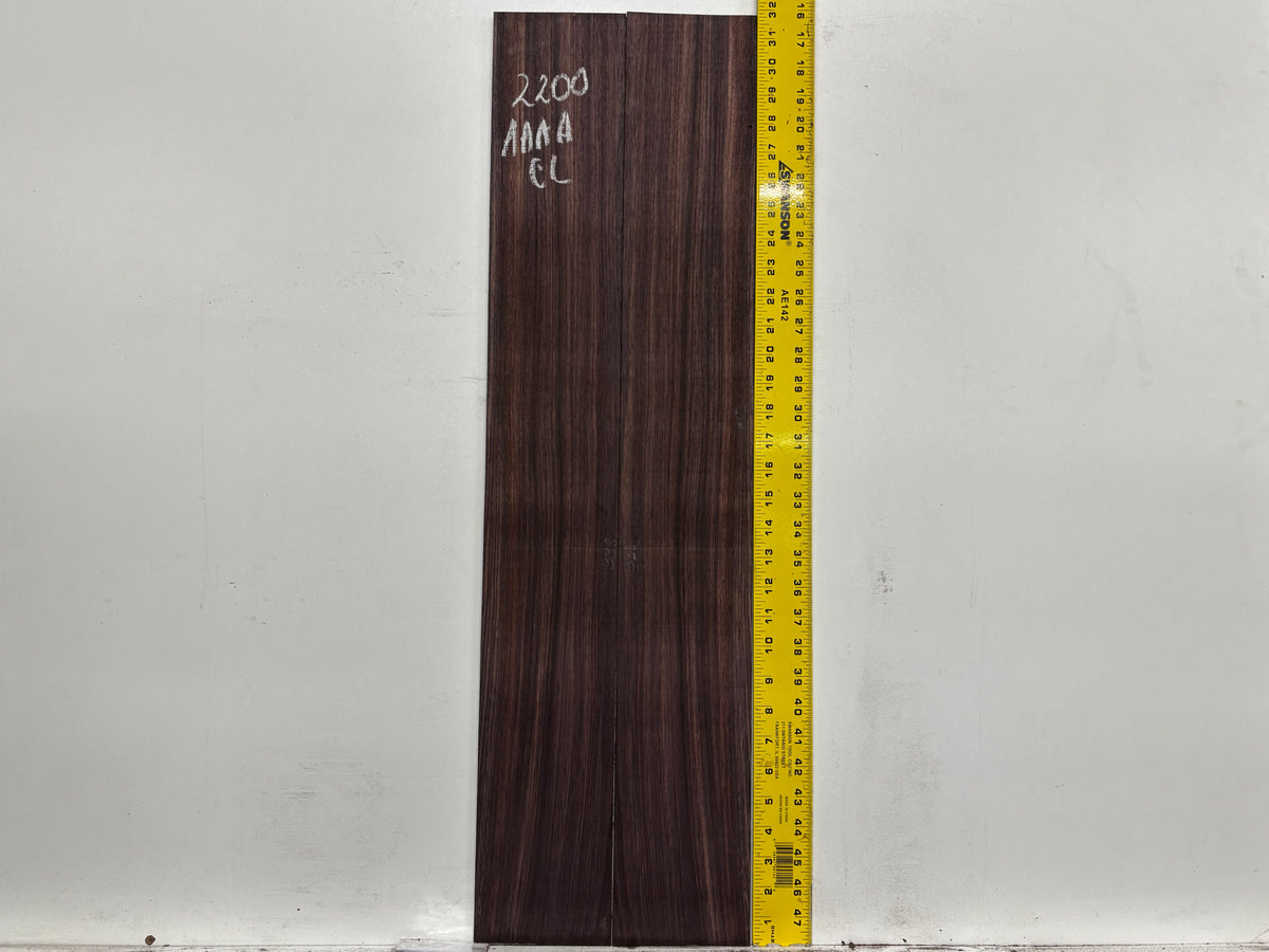 East Indian Rosewood Classical AAAA Grade Guitar Back & Side Set #2200 - Exotic Wood Zone