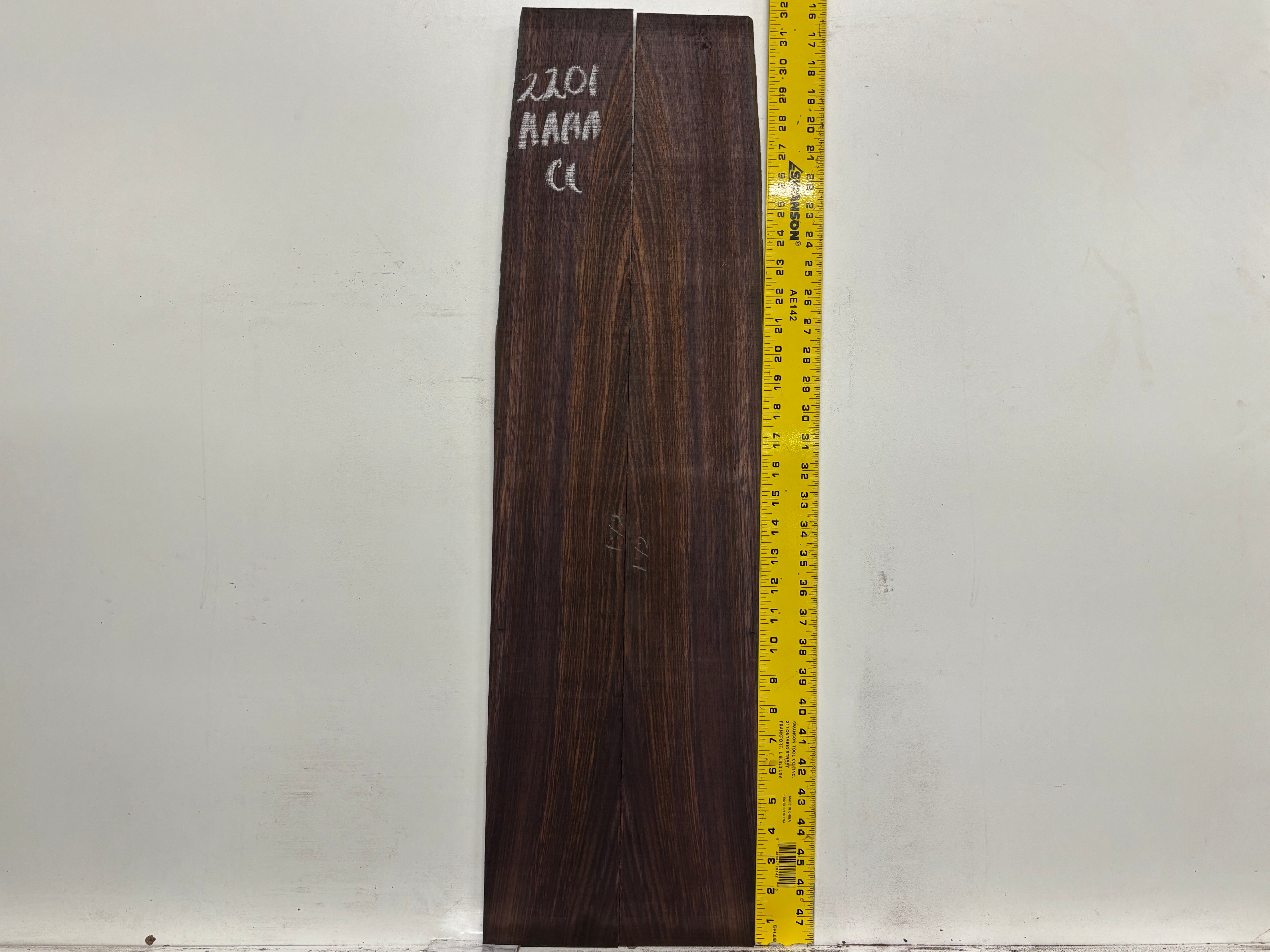 East Indian Rosewood Classical AAAA Grade Guitar Back & Side Set #2201 - Exotic Wood Zone
