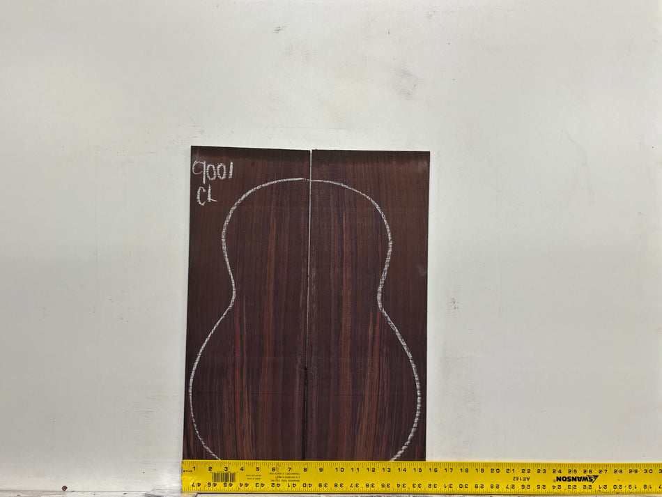 Royal Indian Rosewood Classical Guitar Back & Side Set #9001 - Exotic Wood Zone