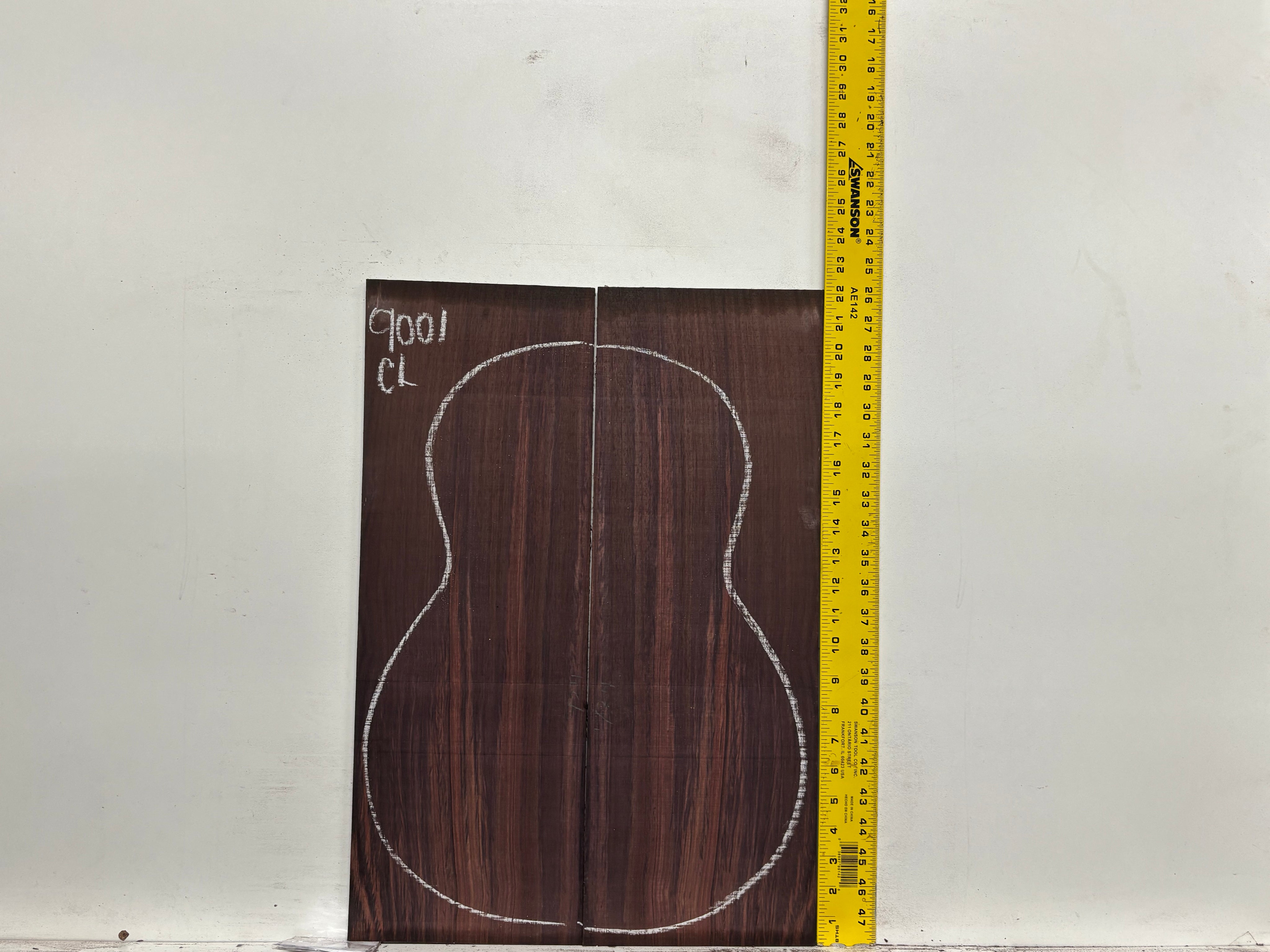 Royal Indian Rosewood Classical Guitar Back & Side Set #9001 - Exotic Wood Zone