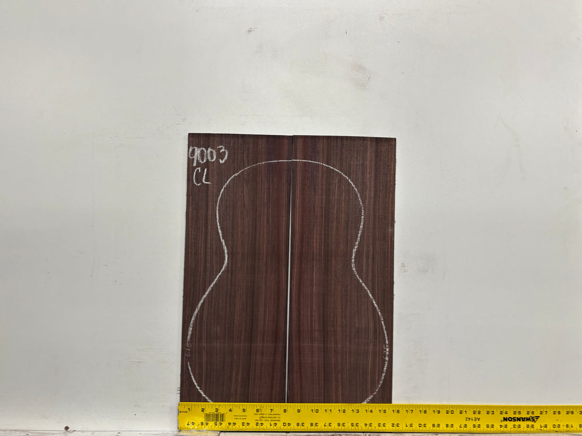Royal Indian Rosewood Classical Guitar Back & Side Set #9003 - Exotic Wood Zone