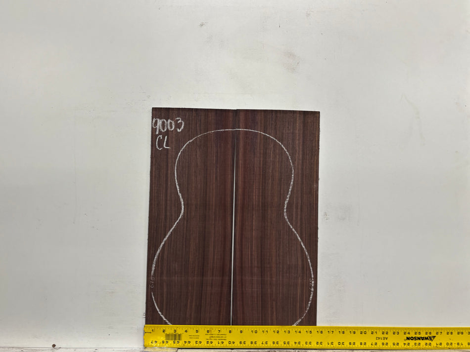 Royal Indian Rosewood Classical Guitar Back & Side Set #9003 - Exotic Wood Zone