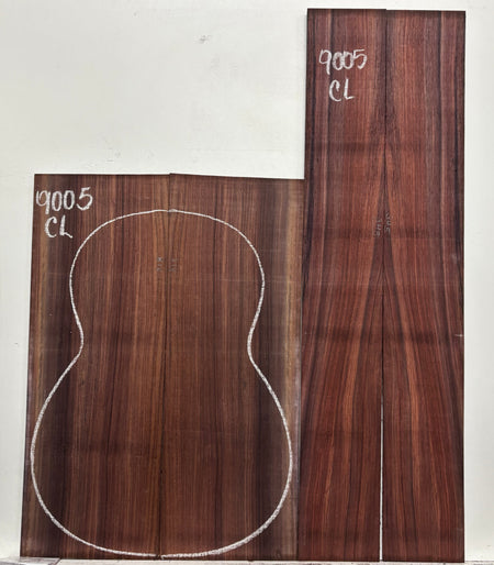 Royal Indian Rosewood Classical Guitar Back & Side Set #9005 - Exotic Wood Zone