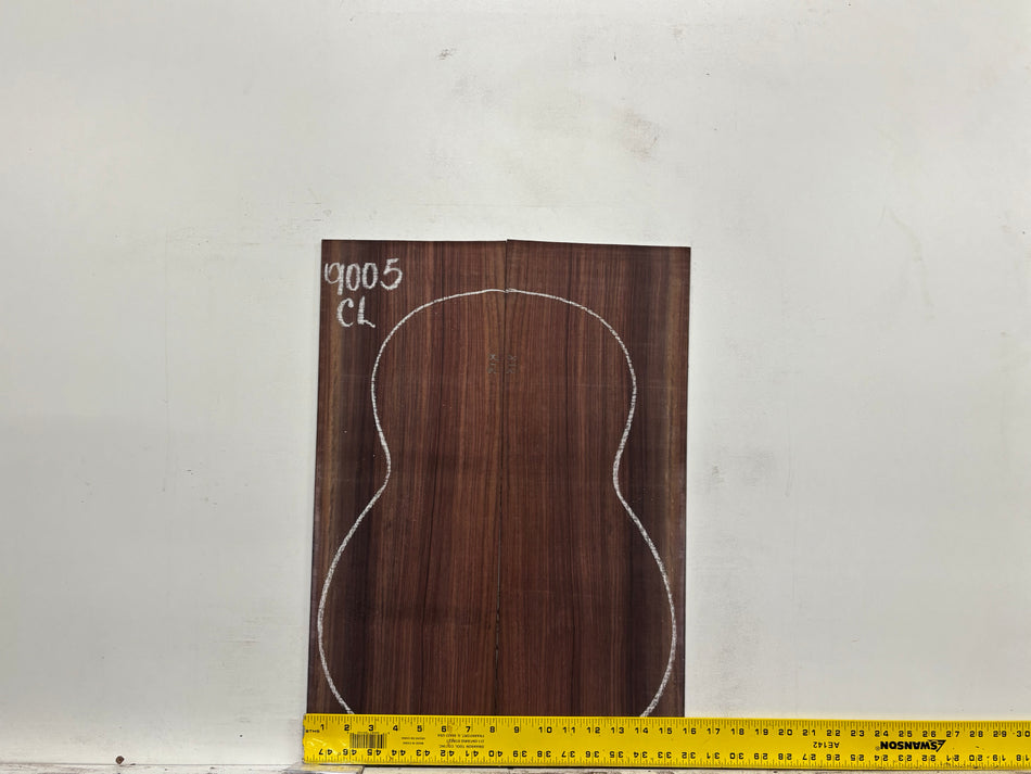 Royal Indian Rosewood Classical Guitar Back & Side Set #9005 - Exotic Wood Zone