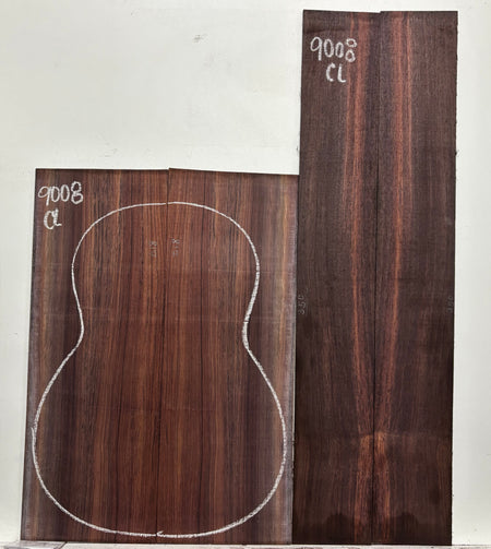 Royal Indian Rosewood Classical Guitar Back & Side Set #9008 - Exotic Wood Zone