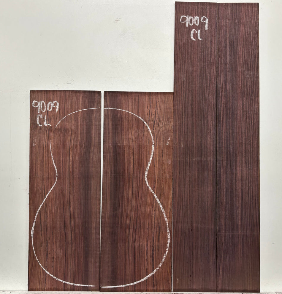 Royal Indian Rosewood Classical Guitar Back & Side Set #9009 - Exotic Wood Zone