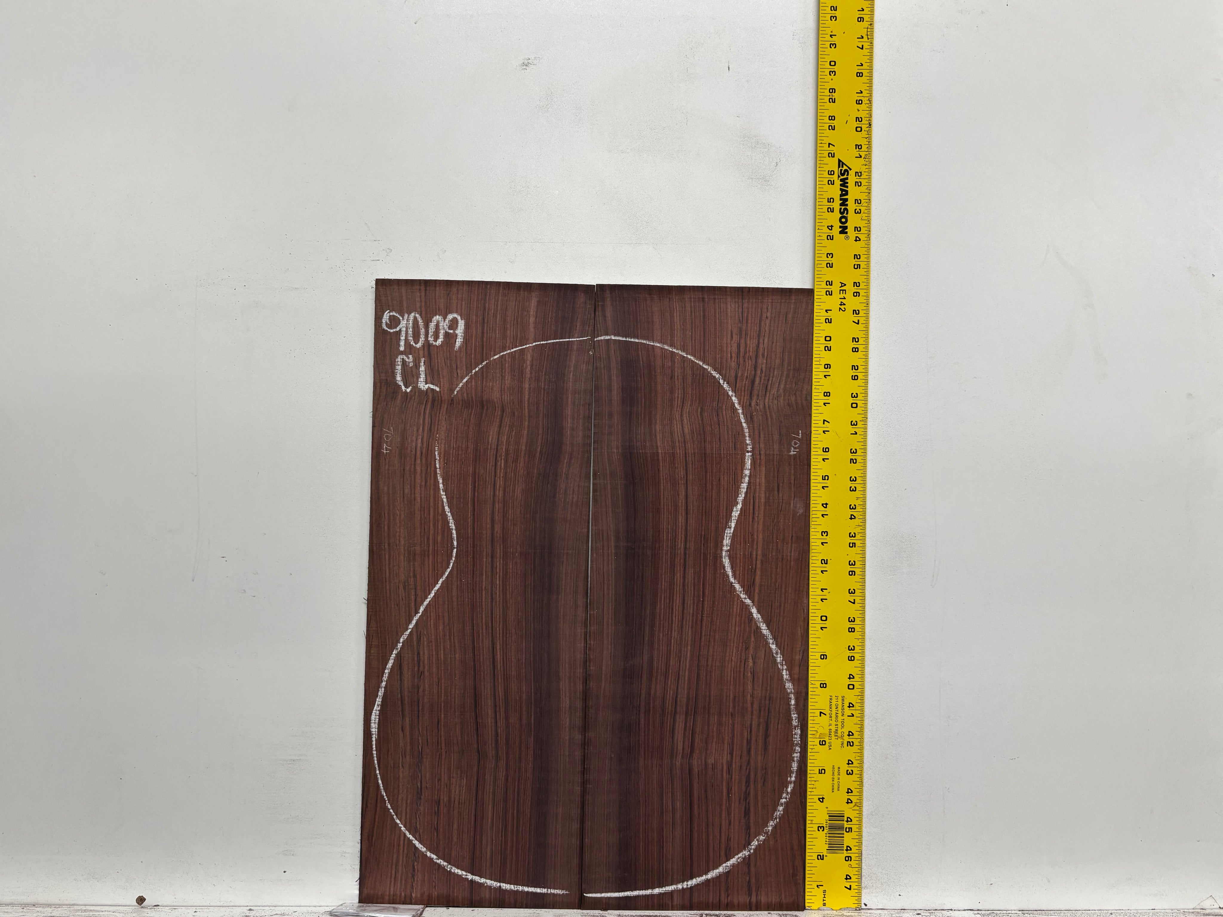 Royal Indian Rosewood Classical Guitar Back & Side Set #9009 - Exotic Wood Zone