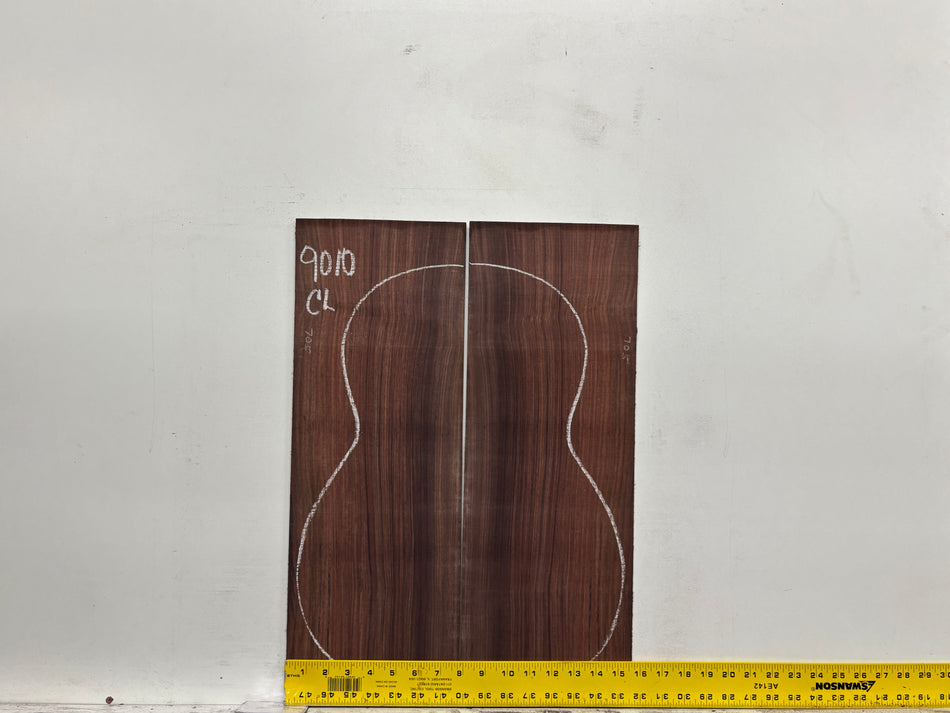 Royal Indian Rosewood Classical Guitar Back & Side Set #9010 - Exotic Wood Zone