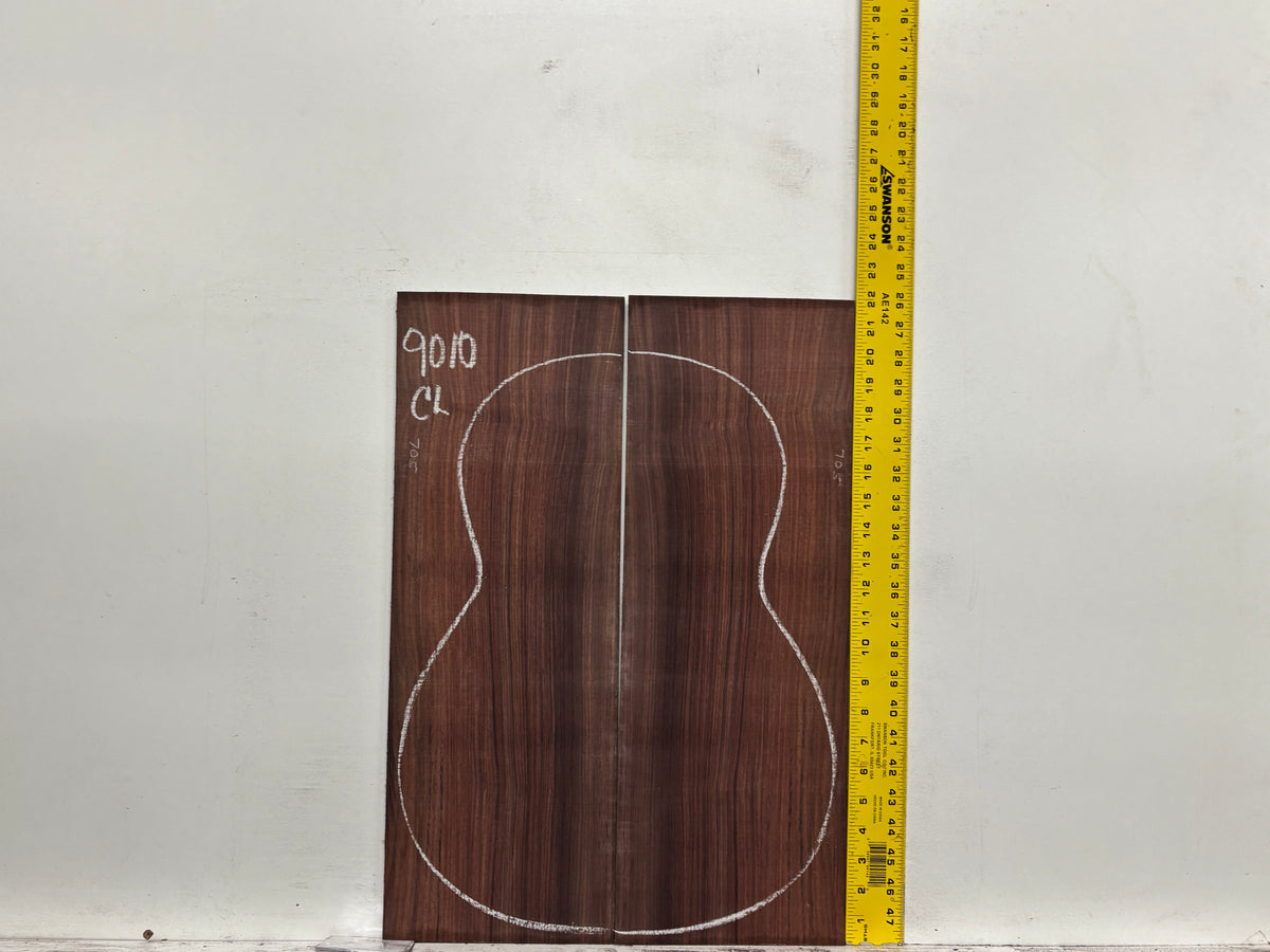 Royal Indian Rosewood Classical Guitar Back & Side Set #9010 - Exotic Wood Zone