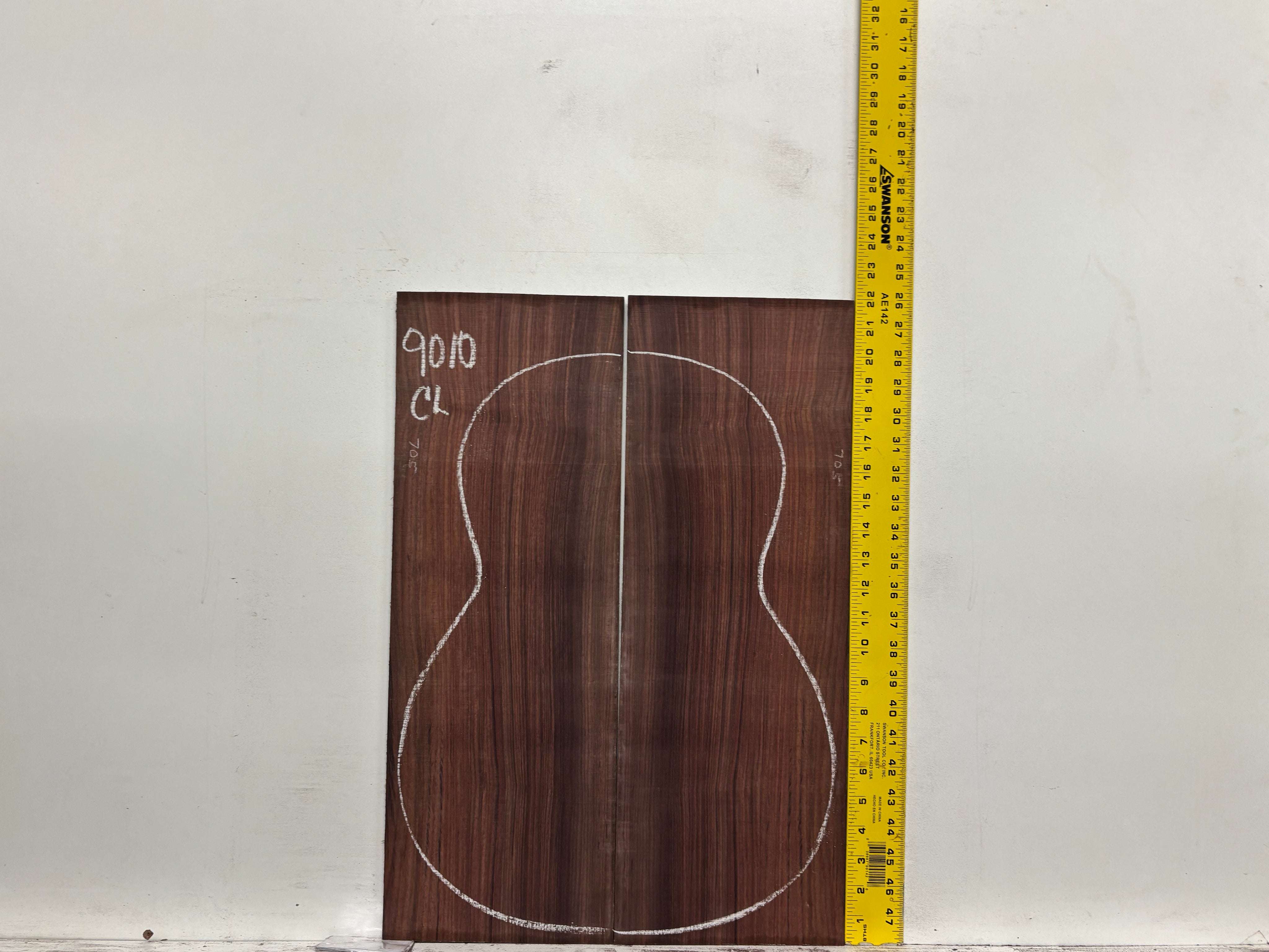 Royal Indian Rosewood Classical Guitar Back & Side Set #9010 - Exotic Wood Zone
