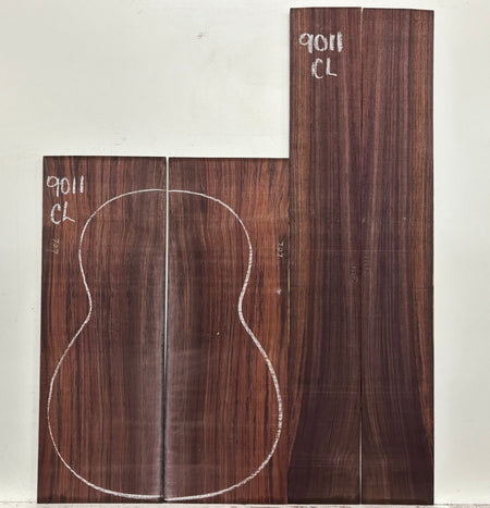 Royal Indian Rosewood Classical Guitar Back & Side Set #9011 - Exotic Wood Zone