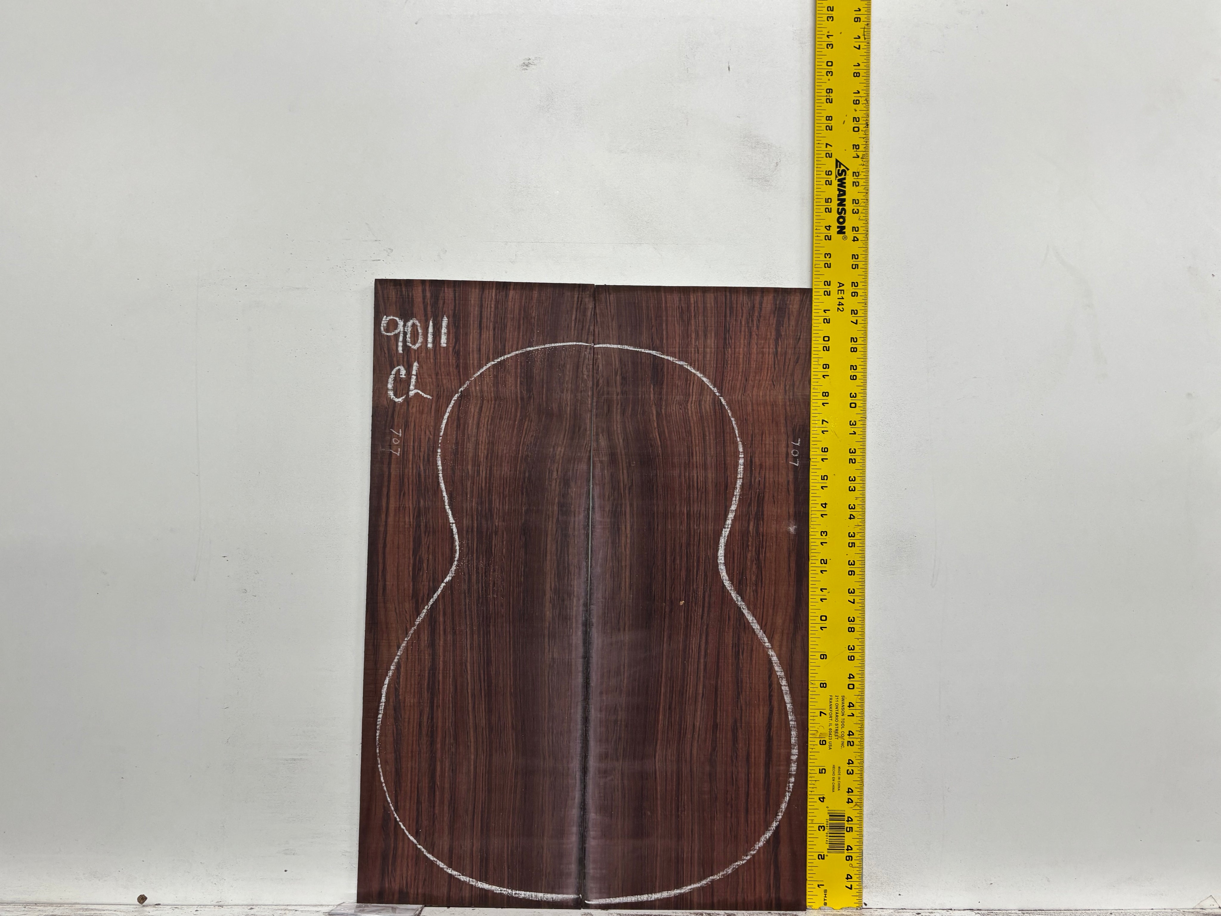Royal Indian Rosewood Classical Guitar Back & Side Set #9011 - Exotic Wood Zone
