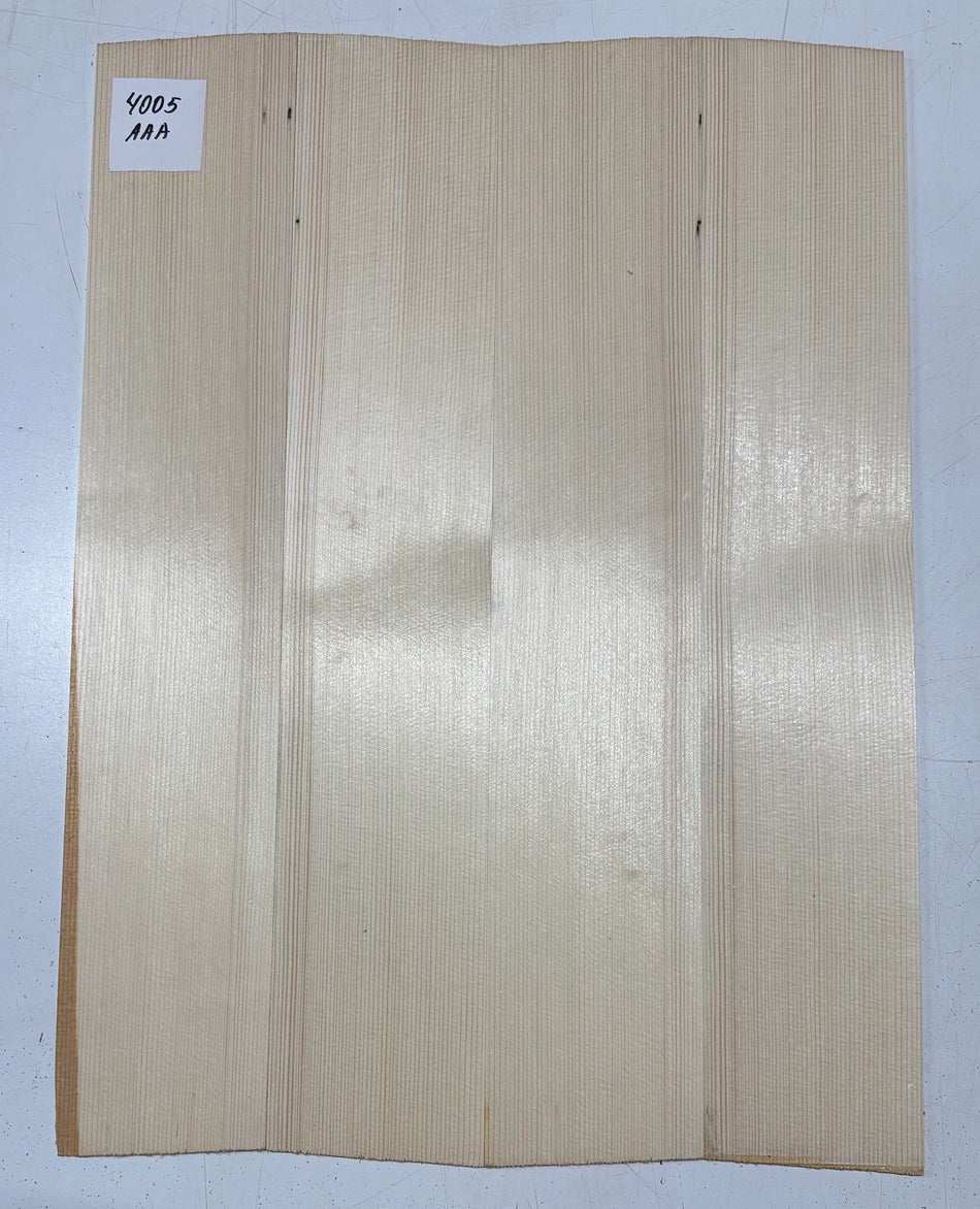 4 Piece German Spruce Bookmatched Dreadnought Guitar Tops #4005