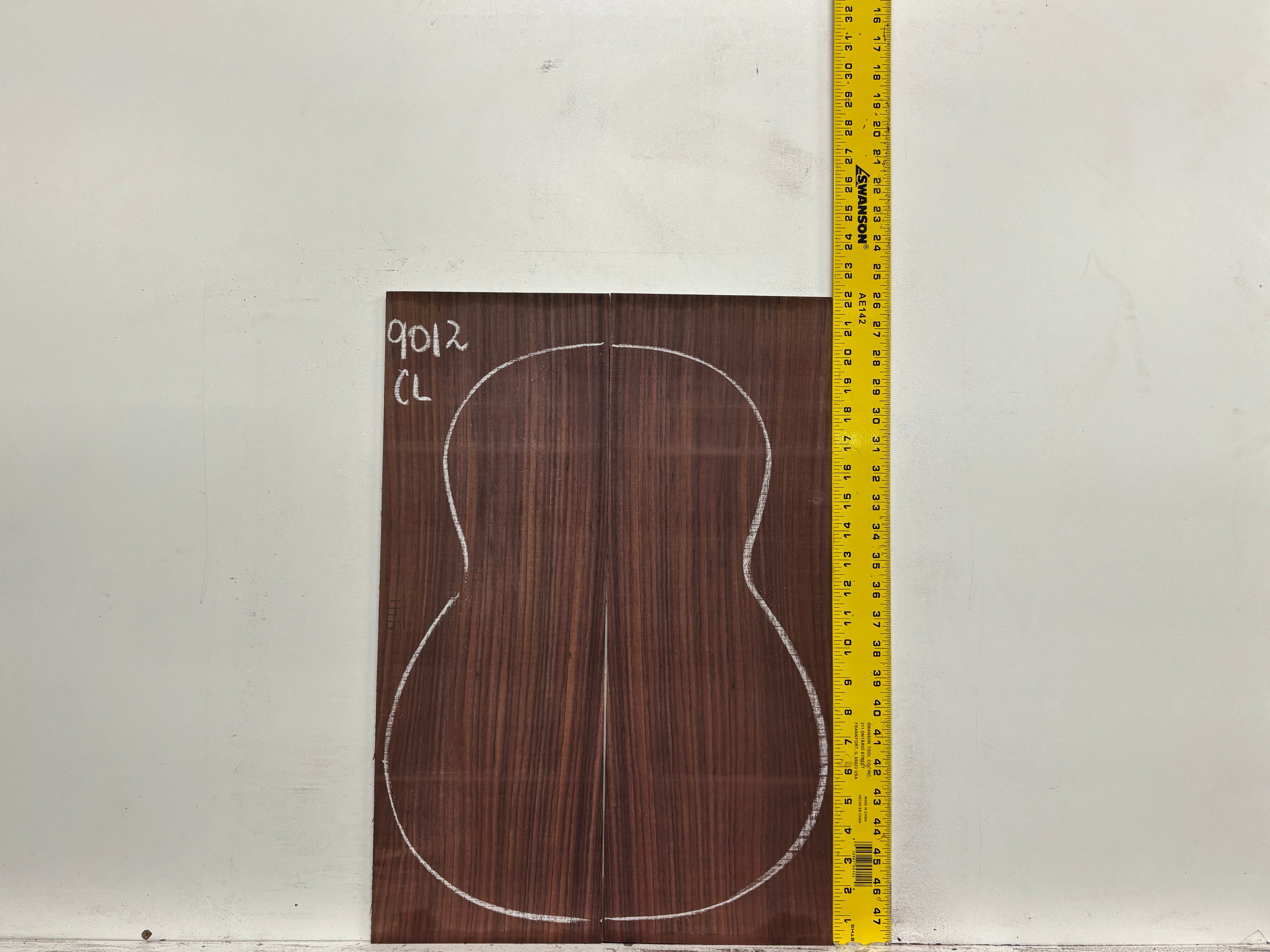 Royal Indian Rosewood Classical Guitar Back & Side Set #9012 - Exotic Wood Zone