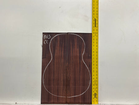 Royal Indian Rosewood Classical Guitar Back & Side Set #9013 - Exotic Wood Zone