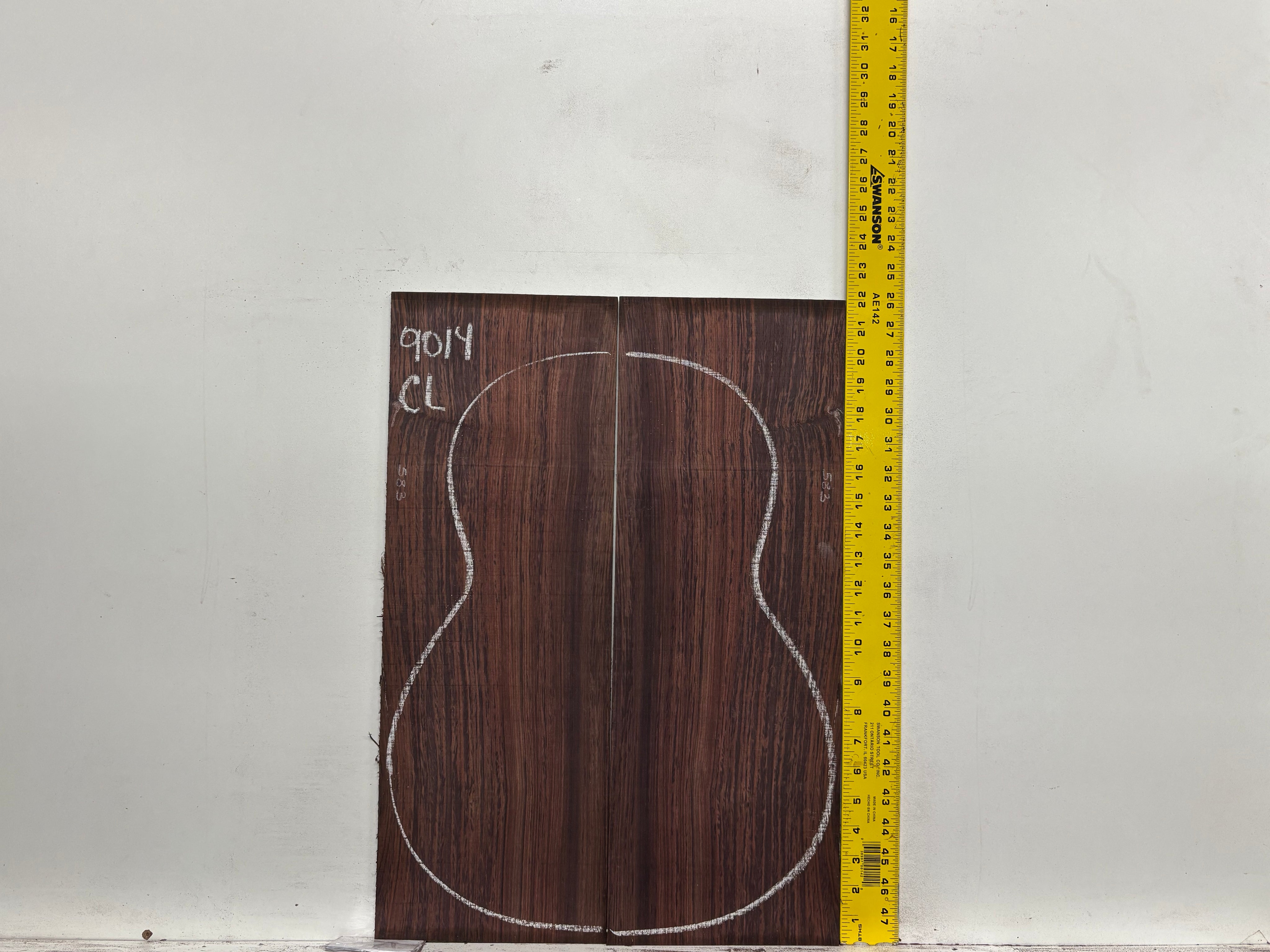 Royal Indian Rosewood Classical Guitar Back & Side Set #9014 - Exotic Wood Zone