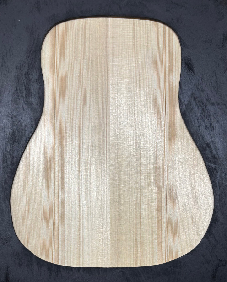 4 Piece German Spruce Bookmatched Dreadnought Guitar Tops #4007