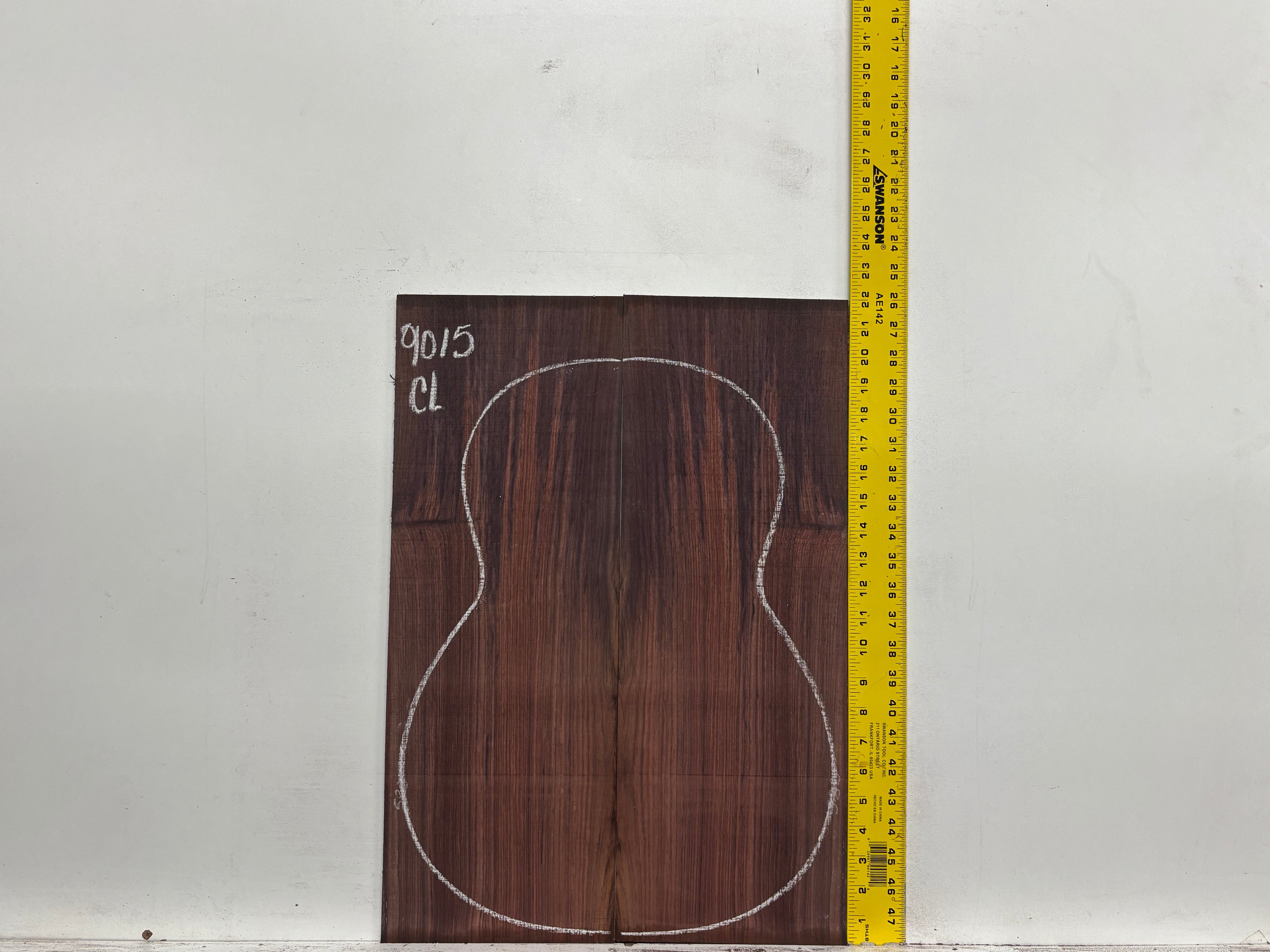 Royal Indian Rosewood Classical Guitar Back & Side Set #9015 - Exotic Wood Zone