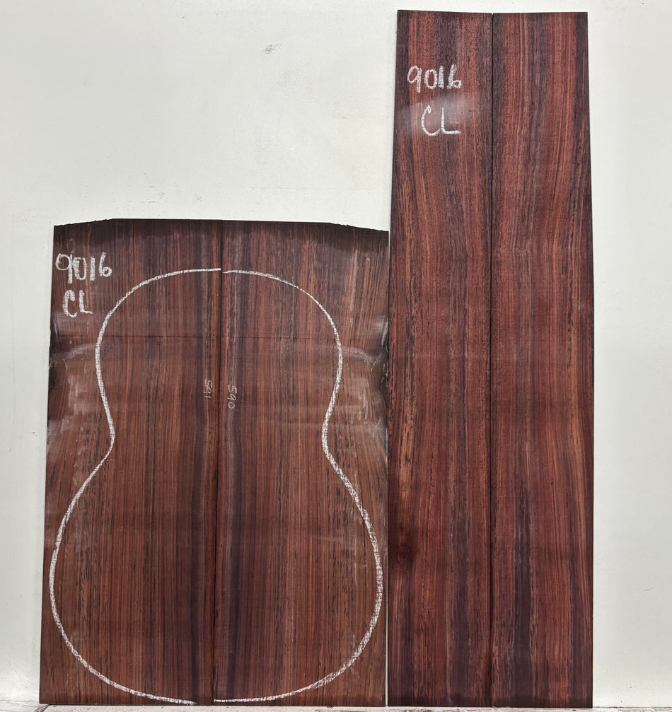 Royal Indian Rosewood Classical Guitar Back & Side Set #9016 - Exotic Wood Zone