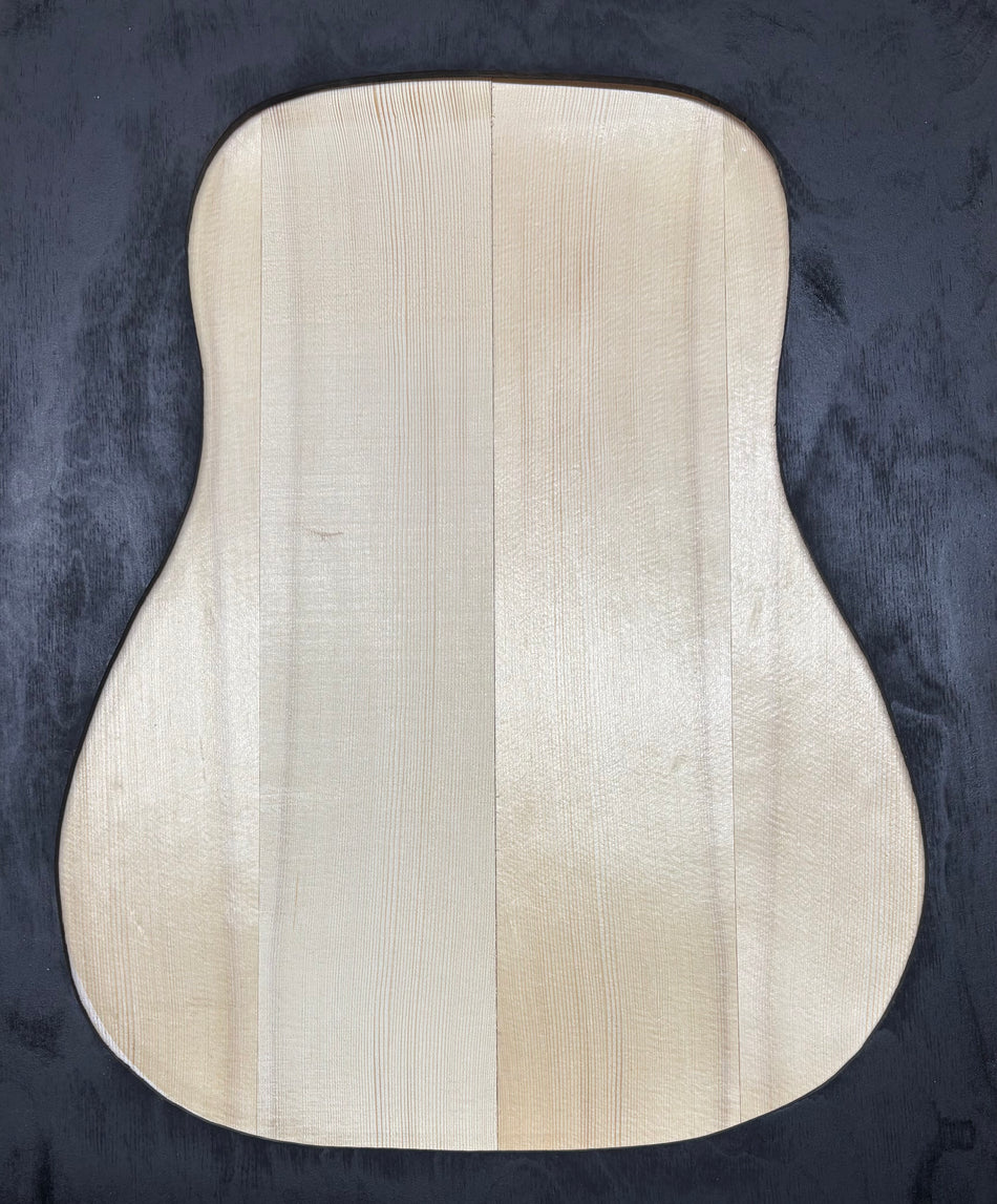 4 Piece German Spruce Bookmatched Dreadnought Guitar Tops #4008