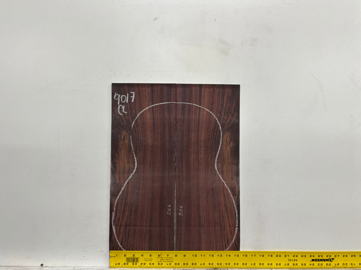 Royal Indian Rosewood Classical Guitar Back & Side Set #9017 - Exotic Wood Zone