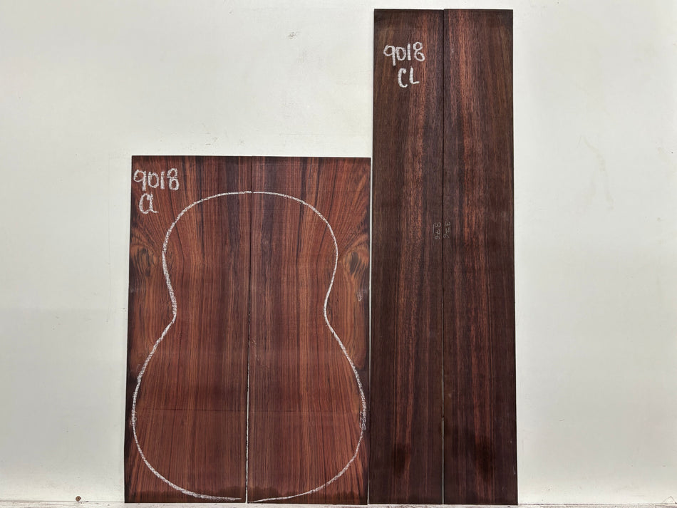 Royal Indian Rosewood Classical Guitar Back & Side Set #9018 - Exotic Wood Zone