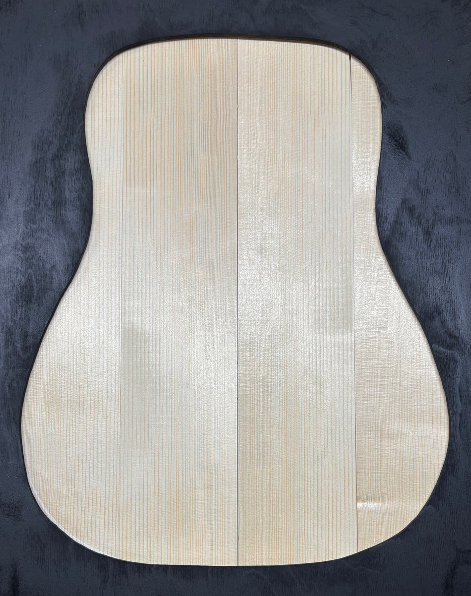 4 Piece German Spruce Bookmatched Dreadnought Guitar Tops #4010