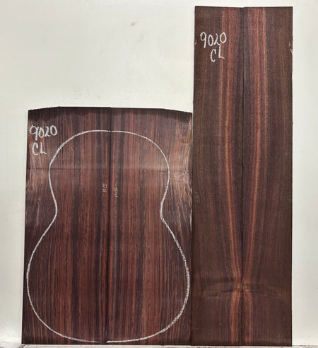 Royal Indian Rosewood Classical Guitar Back & Side Set #9020 - Exotic Wood Zone