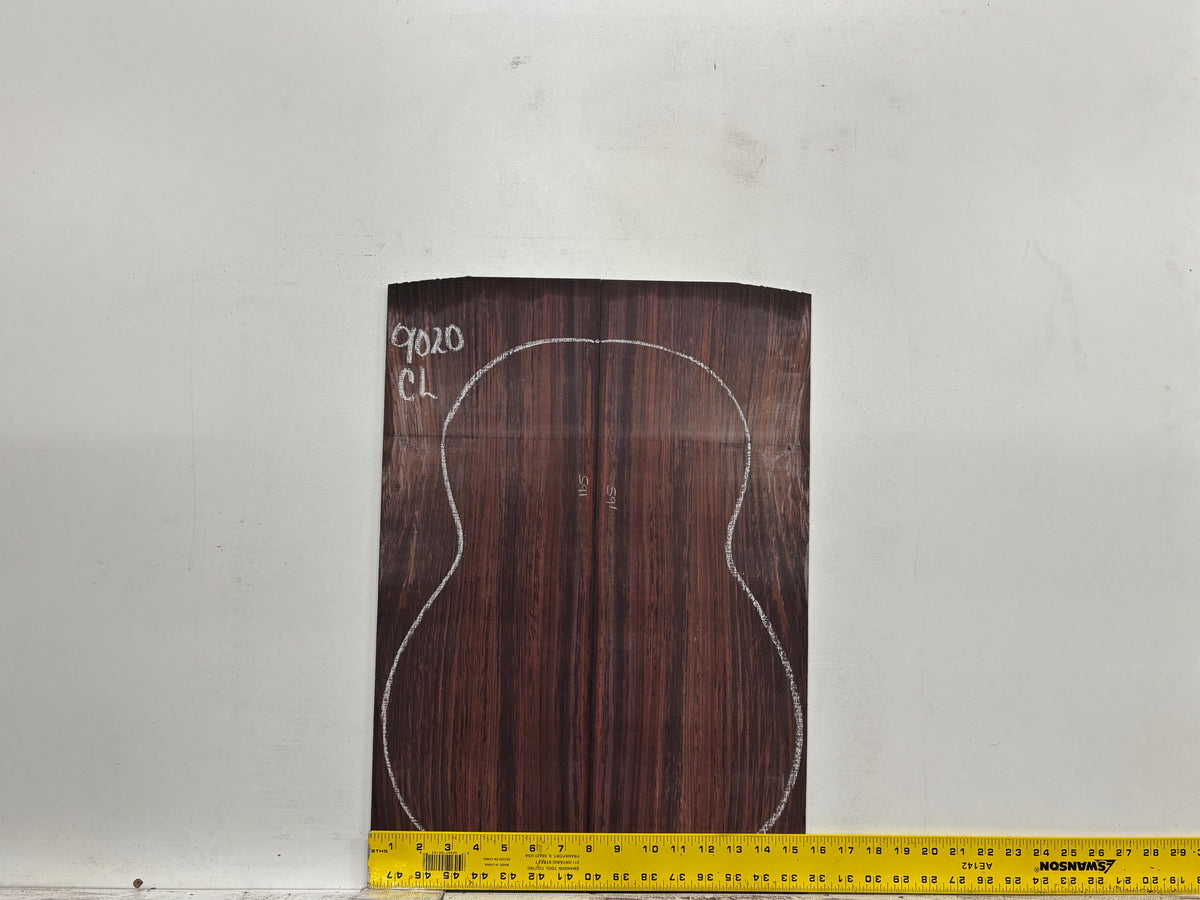 Royal Indian Rosewood Classical Guitar Back & Side Set #9020 - Exotic Wood Zone