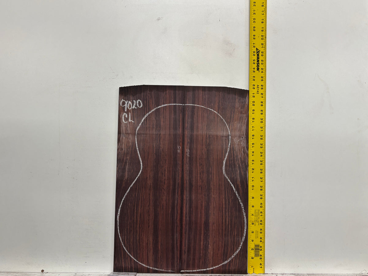 Royal Indian Rosewood Classical Guitar Back & Side Set #9020 - Exotic Wood Zone