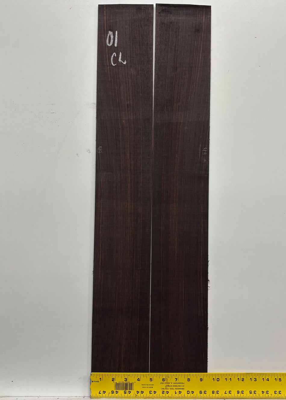 Dark Grain East Indian Rosewood Classical Guitar Side Set #01