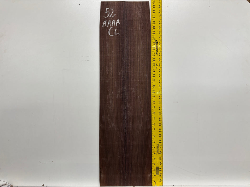 Juego de fondo y aros de guitarra de grado AAAA Dreadnought de palisandro de la India Oriental #61 