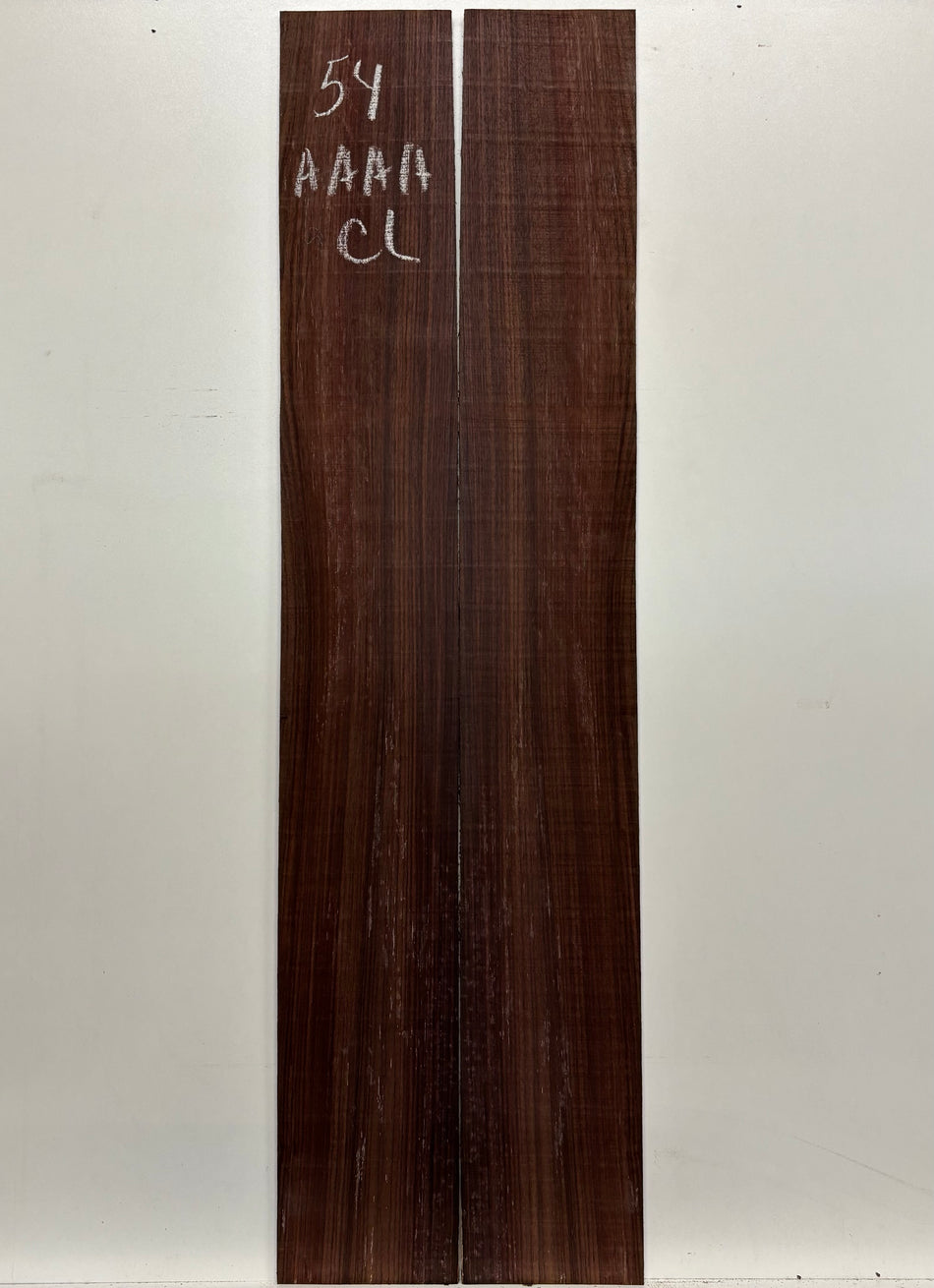 Juego de fondo y aros de guitarra de grado AAAA Dreadnought de palisandro de la India Oriental #61 