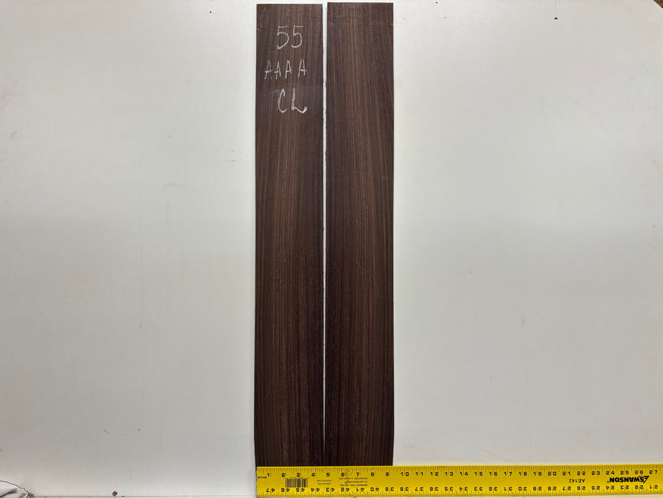 Juego de fondo y aros de guitarra de grado AAAA Dreadnought de palisandro de la India Oriental #61 