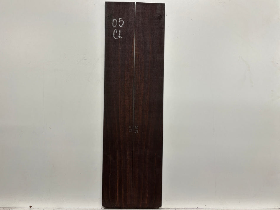 Dark Grain East Indian Rosewood Classical Guitar Side Set #05