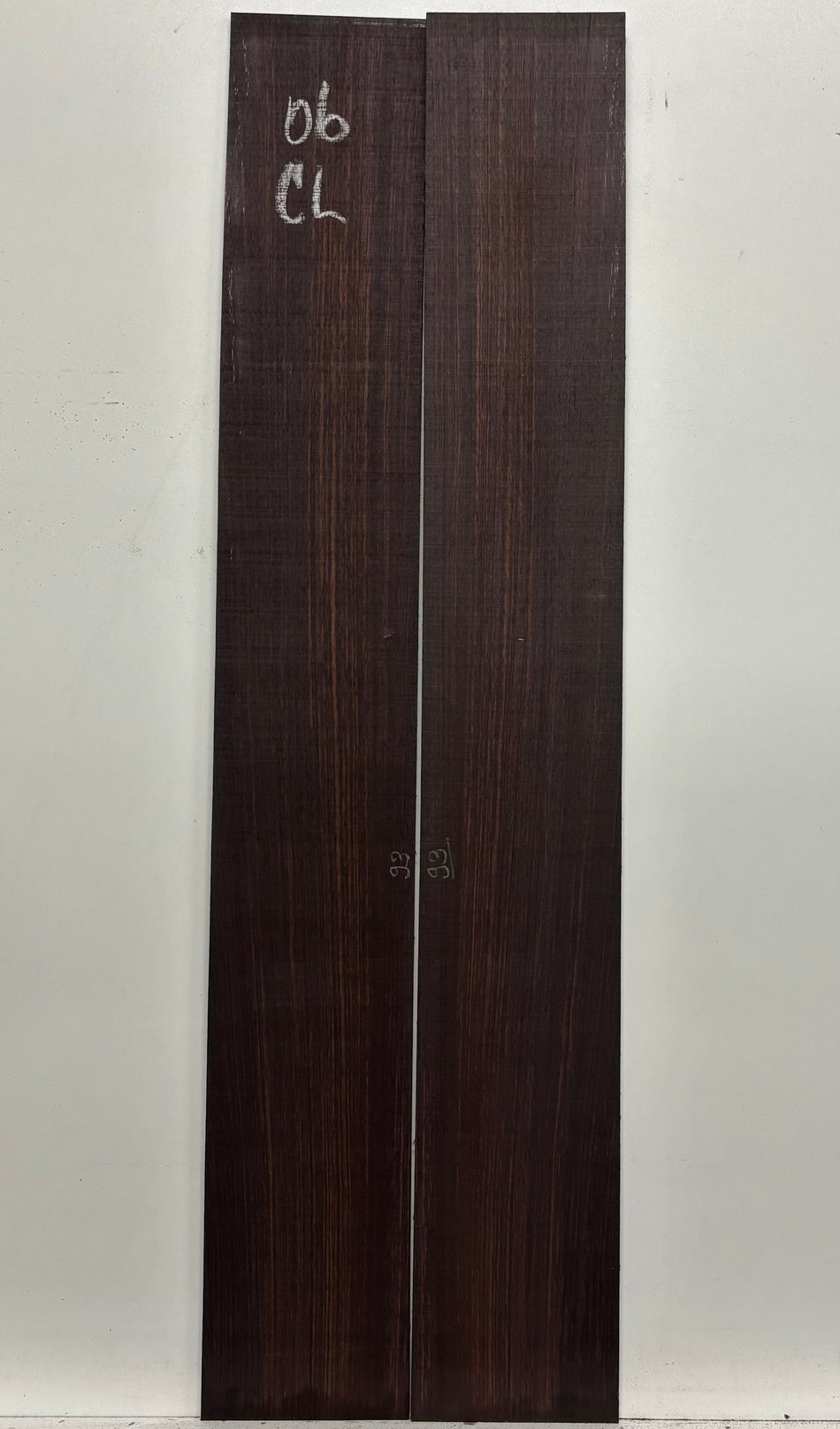 Dark Grain East Indian Rosewood Classical Guitar Side Set #06