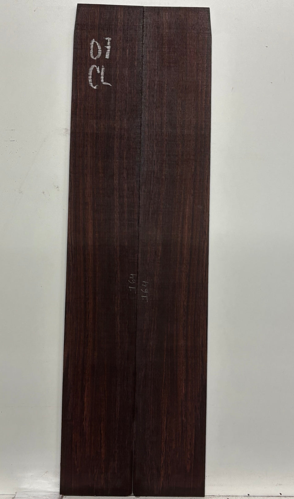 Dark Grain East Indian Rosewood Classical Guitar Side Set #07