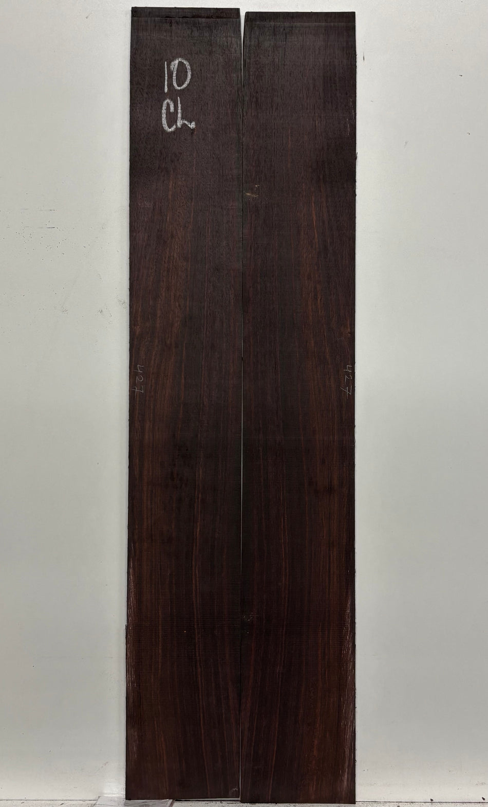Dark Grain East Indian Rosewood Classical Guitar Side Set #10