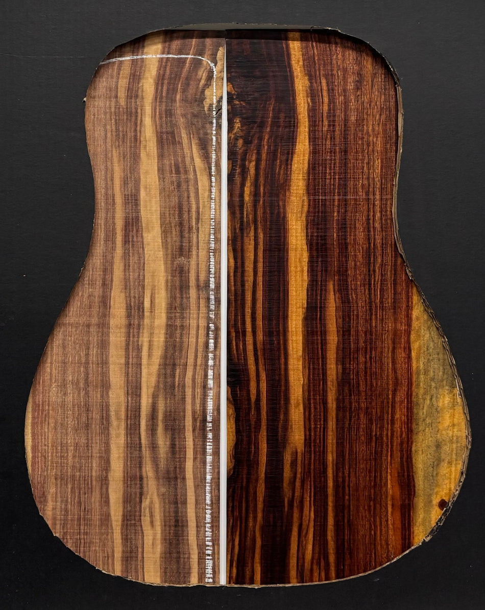 Royal Red Tamarind Dreadnought Guitar Back and Side Set #501