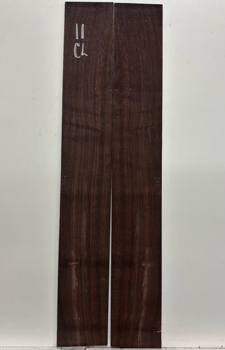 Dark Grain East Indian Rosewood Classical Guitar Side Set #11