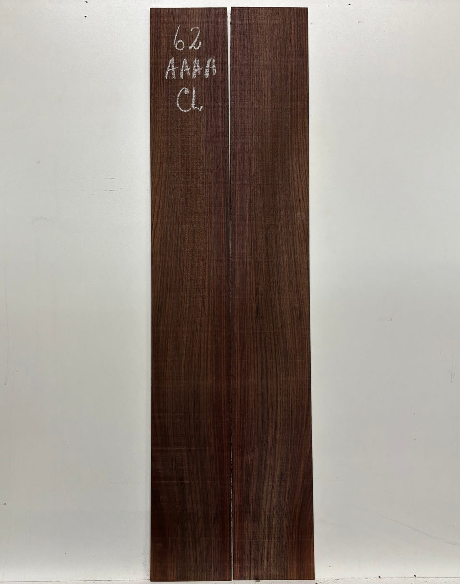 Juego de fondo y aros de guitarra de grado AAAA Dreadnought de palisandro de la India Oriental #61 