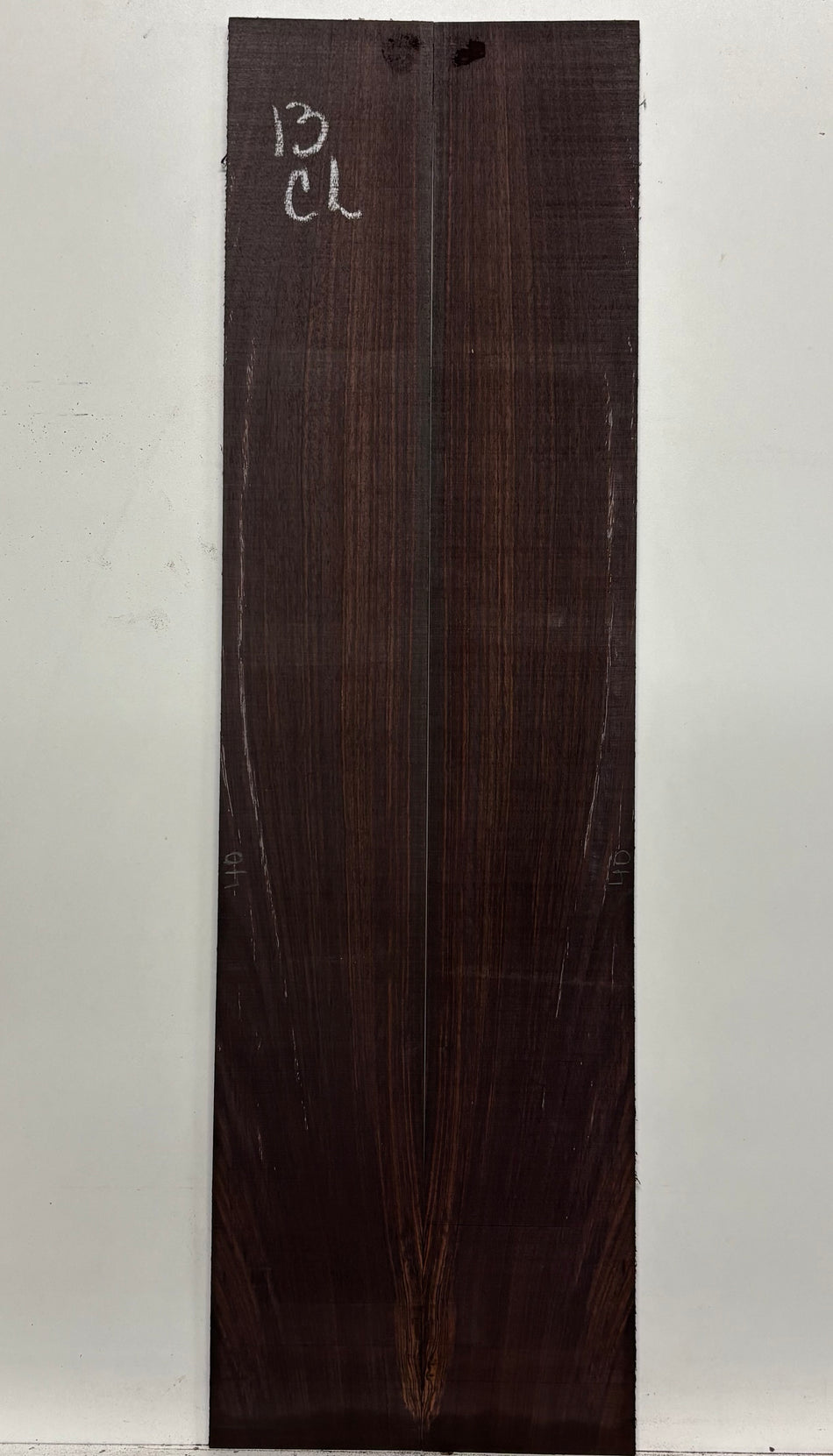 Dark Grain East Indian Rosewood Classical Guitar Side Set #13