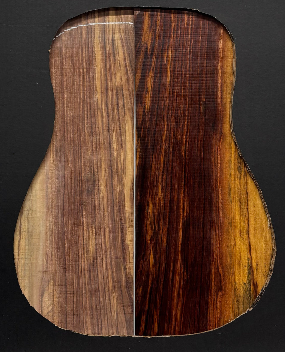 Royal Red Tamarind Dreadnought Guitar Back and Side Set #502